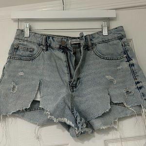 Zara denim shorts